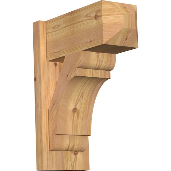 Ekena Millwork Olympic Craftsman Smooth Outlooker, Western Red Cedar, 7 1/2"W x 16"D x 20"H OUT08X16X20OLY04SWR - main